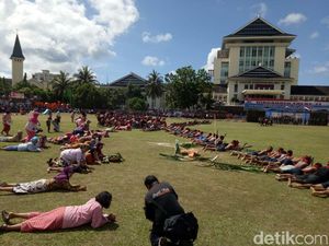 Semarak HUT TNI ke-71 di Ambon, Dari Drama Kolosal Hingga Karnaval