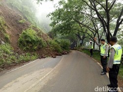 Longsor di Trenggalek Sempat Lumpuhkan Jalan Nasional