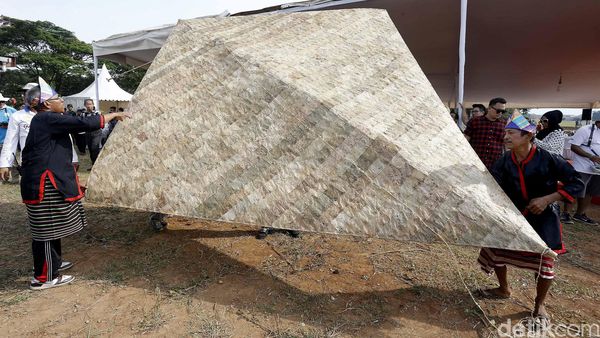 Ini Dia Layang-layang Daun Terbesar di Dunia