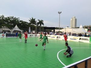 Tim Street Soccer Indonesia Menang Besar di Dua Laga