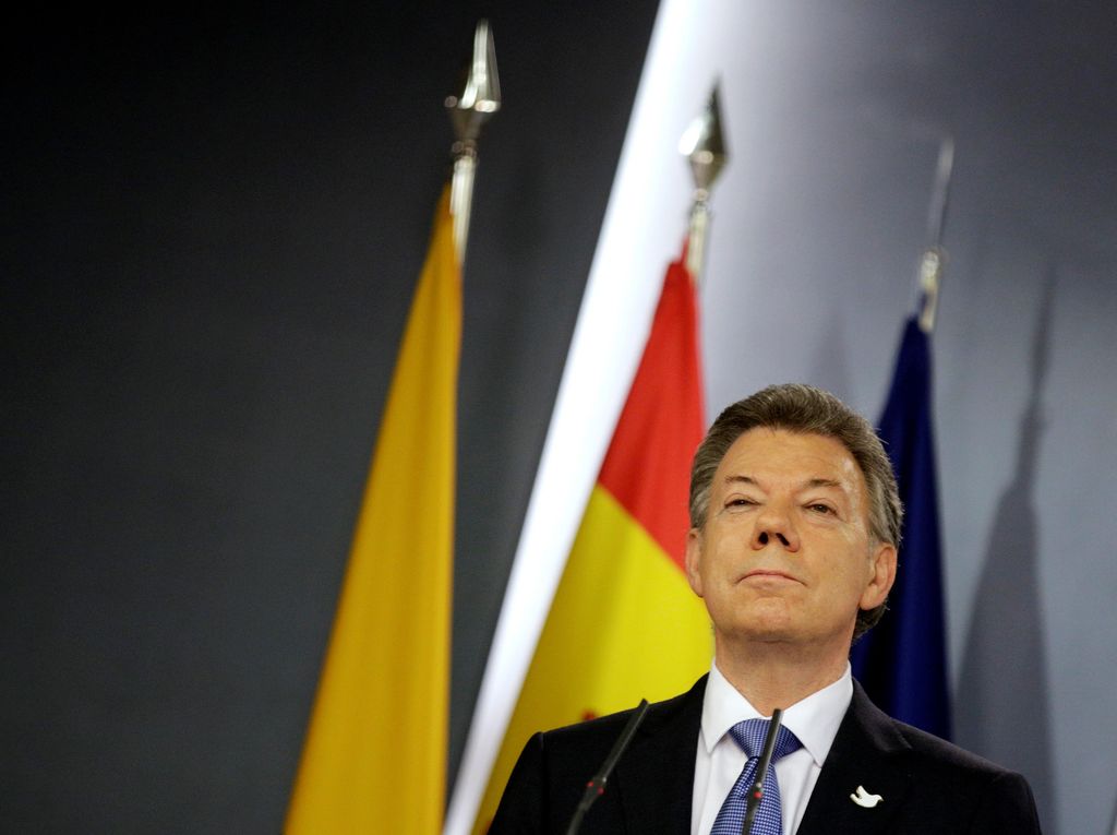 Presiden Kolombia Juan Manuel Santos Raih Nobel Perdamaian 2016