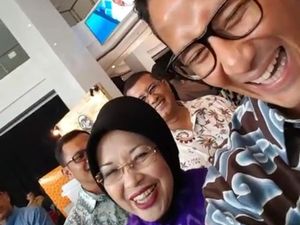 Kala Sandiaga Uno Wawancarai Sylviana Murni Soal Program Kerja untuk DKI