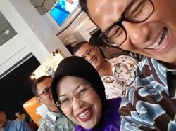 Kala Sandiaga Uno Wawancarai Sylviana Murni Soal Program Kerja untuk DKI