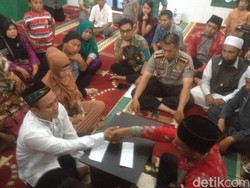 Sudah Sebar Undangan, Tersangka Ini Nikahi Kekasihnya di Mapolrestabes Medan