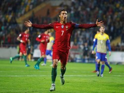 Ronaldo Quat-trick, Portugal Pesta Enam Gol ke Gawang Andorra