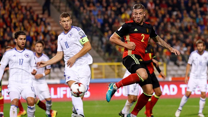 Belgia Hajar Bosnia 4-0