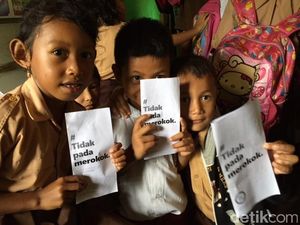 Sejak Dini Mengajak Anak-anak Mengenal Bahaya Rokok