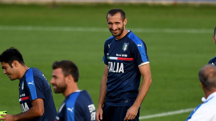 Cedera, Chiellini Tinggalkan Pemusatan Latihan Timnas