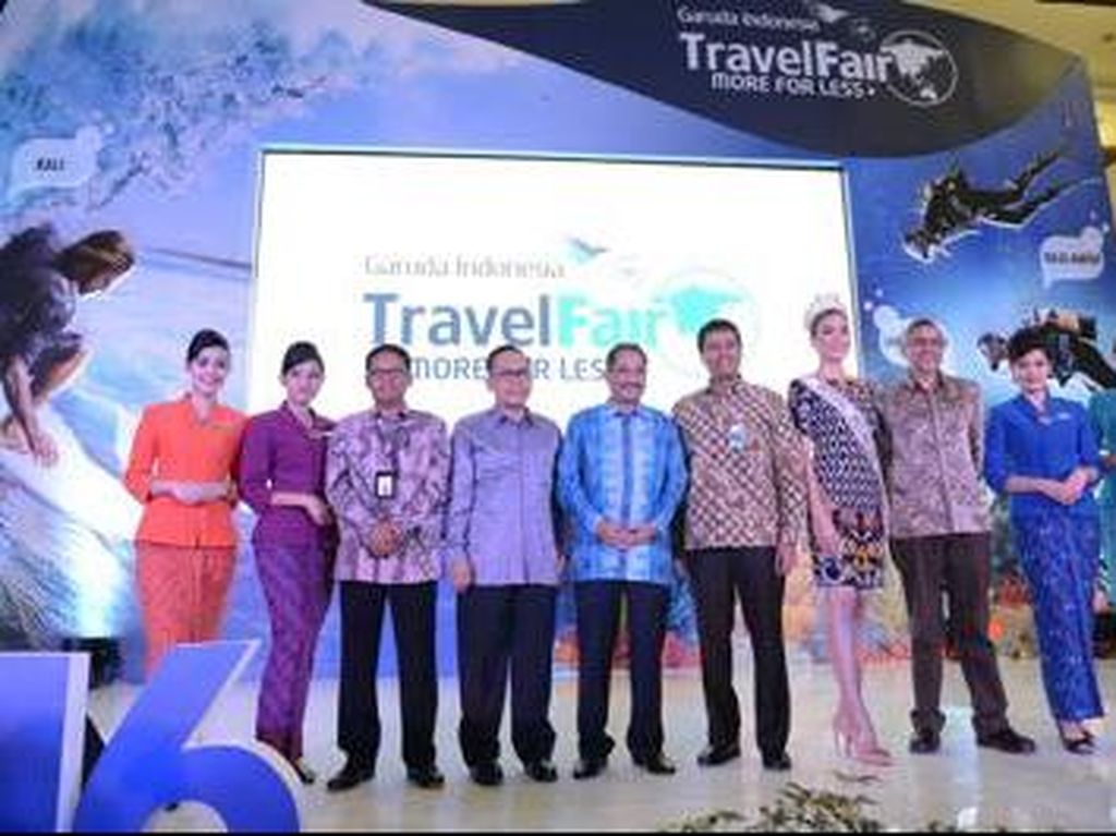 Garuda Travel Fair 2016 Resmi Dibuka oleh Menpar Arief Yahya