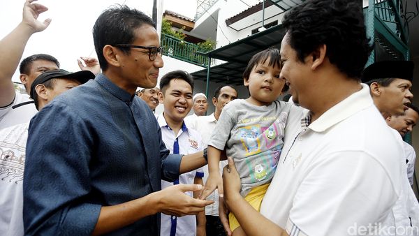 Sandiaga Uno Buka Posko Pemenangan di Duren Sawit