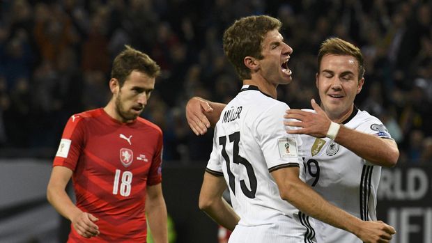 Dominan, Jerman Hantam Ceko 3-0