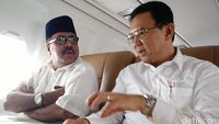 Nyekar Bung Karno, Ahok dan Megawati Satu Pesawat