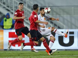 Spanyol Lalui Laga Tandang Sulit dengan Memuaskan