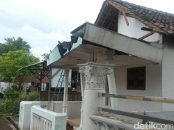 Pasuruan Diterjang Angin Kencang, Rumah Warga Rusak