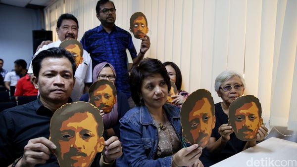 Suciwati Hadiri Sidang Putusan KIP Soal Munir