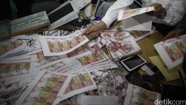 Polisi Ungkap Sindikat Uang Palsu yang Dikendalikan Napi