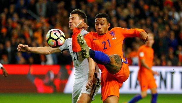 Gol Pogba Menangkan Prancis di Kandang Belanda