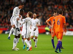 Gol Pogba Menangkan Prancis di Kandang Belanda