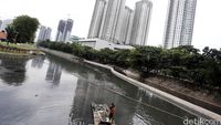 Waduk Melati Tanah Abang Bersih Dari Sampah
