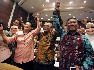 Akhirnya Ketua MA Datang, M Saleh Dilantik Jadi Ketua DPD RI