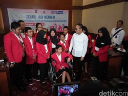 Peringati Hari Anak Perempuan Internasional, 11 Anak Jadi Menteri Sehari