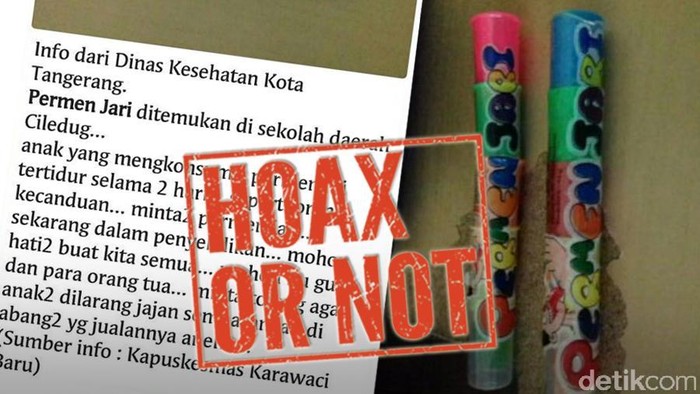 (HOAX)Permen Jari Rasa Narkoba
