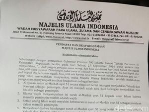 Sikap MUI untuk Ahok: Menghina Alquran Hingga Minta Aparat Tegas