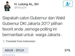 Ahok-Djarot Menang di Polling Twitternya, Lulung: Itu Jebakan Batman!