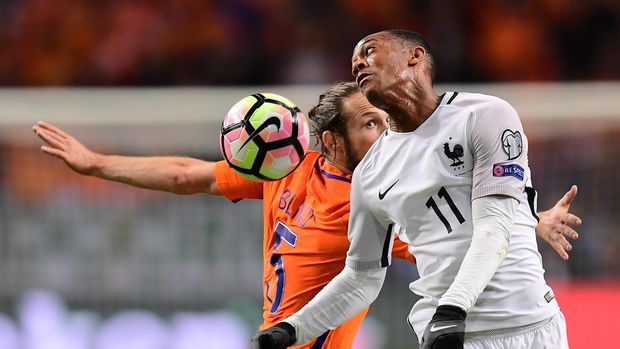 Anthony Martial tidak masuk skuat utama timnas Prancis.