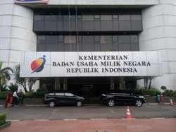 Rini Kumpul Bareng Bos-bos BUMN Rayakan Ultah Kementerian