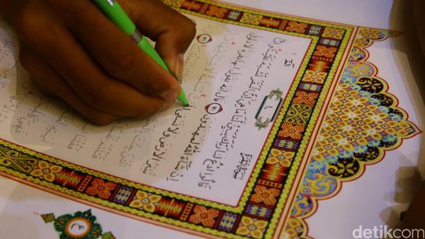 Pencanangan Budaya Menulis Mushaf Alquran