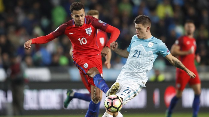 Inggris Diimbangi Slovenia Tanpa Gol