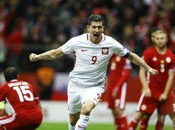 Gol Lewandowski di Detik-Detik Akhir Menangkan Polandia