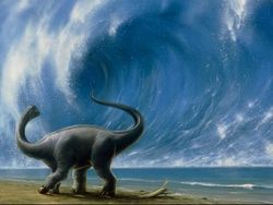 Asteroid Pemusnah Dinosaurus Picu Tsunami Setinggi 1,5 Km