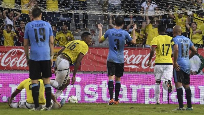 Kolombia-Uruguay Berakhir 2-2, Pekerman Terima Hasil Imbang