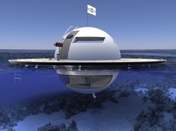 Di Masa Depan, Kapal Yacht Bentuknya Seperti UFO
