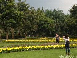 Yuk, Ajak Mama Kamu Bersantai di Taman Bunga