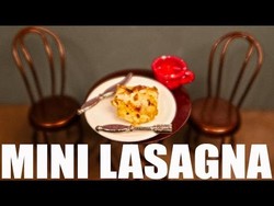 Seniman Jay Baron Berhasil Membuat Lasagna Terkecil di Dunia