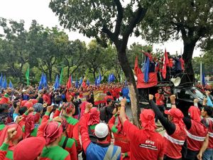 Kritisi 2 Tahun Jokowi-JK, Serikat Buruh: Kita Kecewa Skema Upah yang Baru