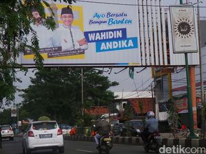 Bakal Cagub-Cawagub Banten Perang Spanduk dan Baliho!