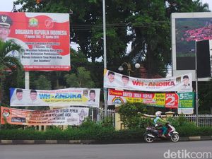 Gandeng Satpol PP dan Polisi, Bawaslu Banten Copot Semua Alat Kampanye