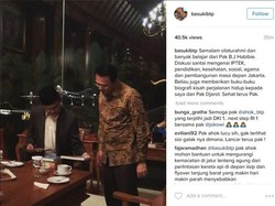 Saran BJ Habibie Buat Ahok: Tetap Senyum Walau Orang Salah Paham