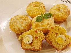Resep Kue: Egg and Smoked Beef Muffin