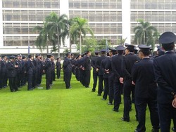 Sri Mulyani Pimpin Upacara Hari Bea dan Cukai ke-70