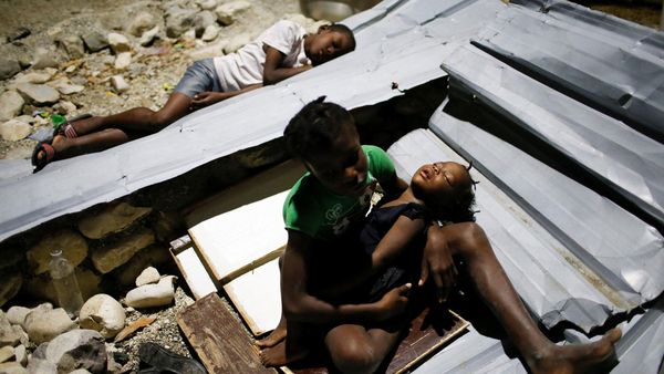 Begini Kondisi Pengungsian Korban Topan Matthew di Haiti