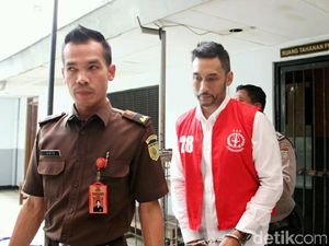 Sehat dan Lebih Segar, Restu Sinaga Siap Jalani Sidang Narkoba