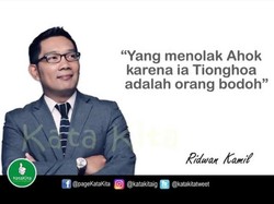 Ridwan Kamil Protes Dicatut dalam Meme Dukung Ahok