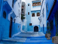 Belum Banyak yang Tahu, Afrika Punya Kota Serba Biru