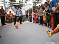 Resmikan RPTRA Bhinneka Petukangan, Ahok: Ini Jadi Tempat Silaturahim