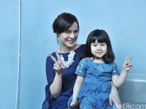 Ini Ekspresi Lucu Annabel, Putri Astrid Tiar Kalau Lagi Makan